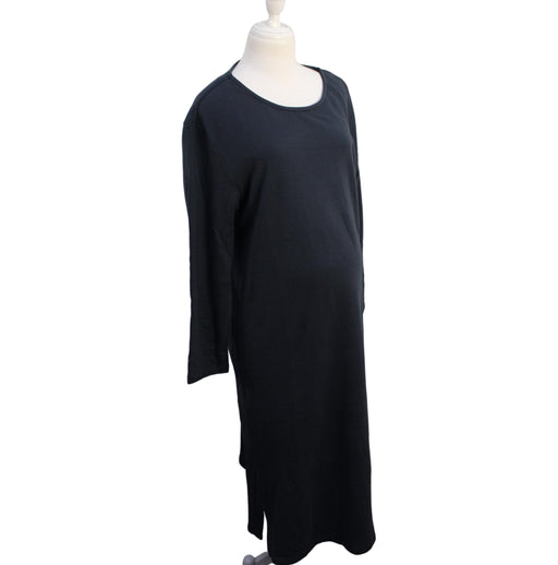 A Navy Sweater Dresses from Konny in size L for maternity. (Front View)