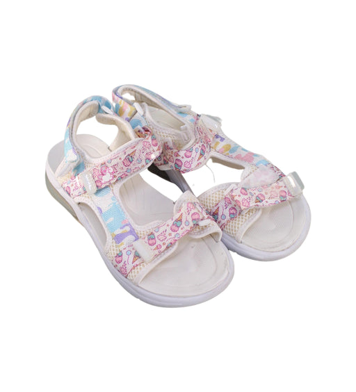 A Multicolour Sandals from Dr. Kong in size 11Y for girl. (Front View)