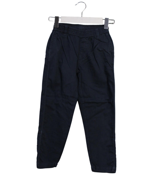 A Navy Casual Pants from Molo in size 5T for boy. (Front View)