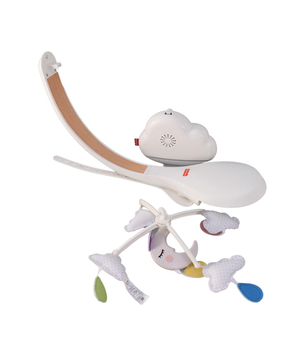 A White Musical Toys & Rattles from Fisher Price in size O/S for neutral. (Back View)
