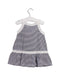 A Navy Sleeveless Dresses from Jim Thompson in size 6-12M for girl. (Back View)