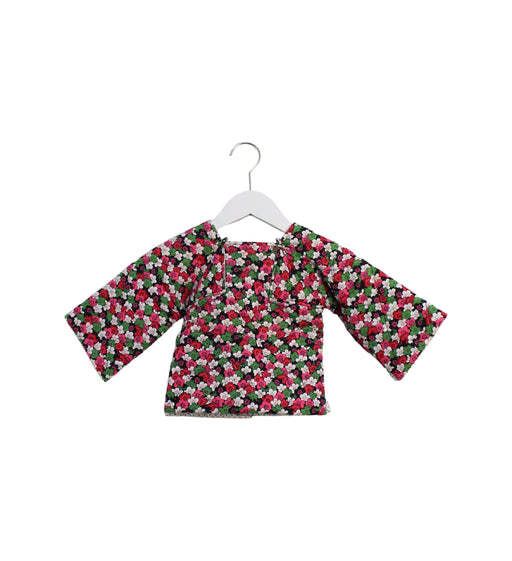 A Multicolour Long Sleeve Tops from Tang'Roulou in size 6-12M for girl. (Front View)