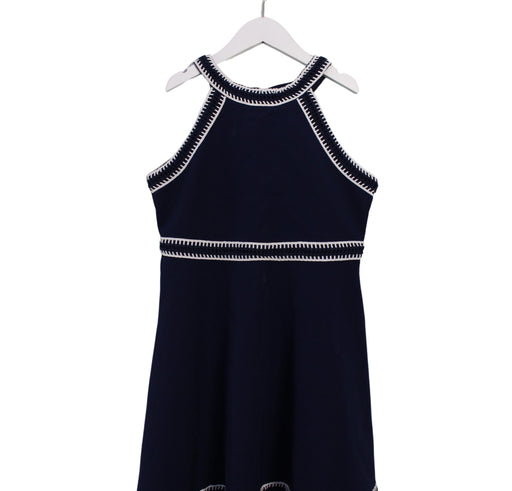A Navy Sleeveless Dresses from Bardot Junior in size 12Y for girl. (Front View)