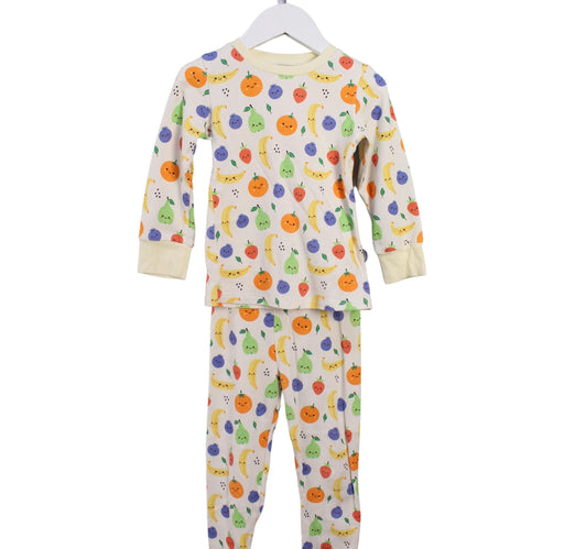 A Multicolour Pyjama Sets from Cotton Pigs in size 3T for girl. (Front View)