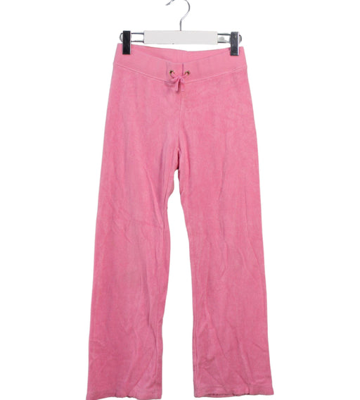 A Pink Casual Pants from Juicy Couture in size 8Y for girl. (Front View)
