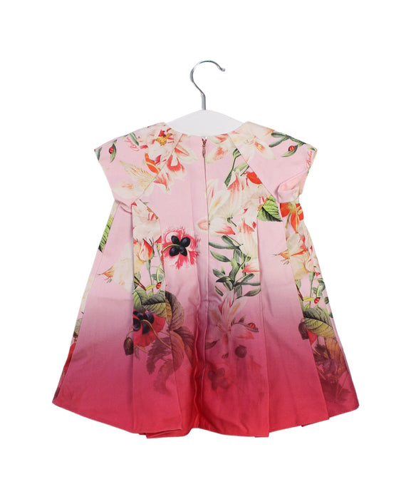A Pink Short Sleeve Dresses from Baker by Ted Baker in size 3T for girl. (Back View)