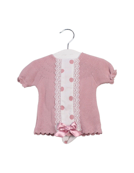 A Pink Shorts Sets from Juliana in size 3-6M for girl. (Front View)