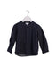 A Navy Long Sleeve Tops from Mori in size 3T for girl. (Front View)