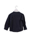 A Navy Long Sleeve Tops from Mori in size 3T for girl. (Back View)