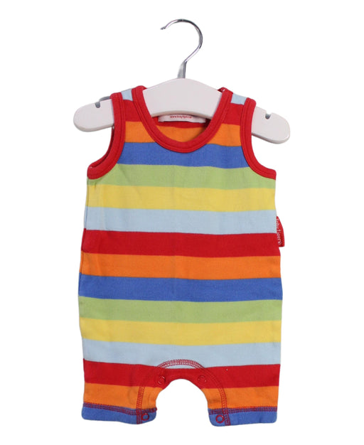 A Multicolour Sleeveless Rompers from Toby Tiger in size 0-3M for neutral. (Front View)