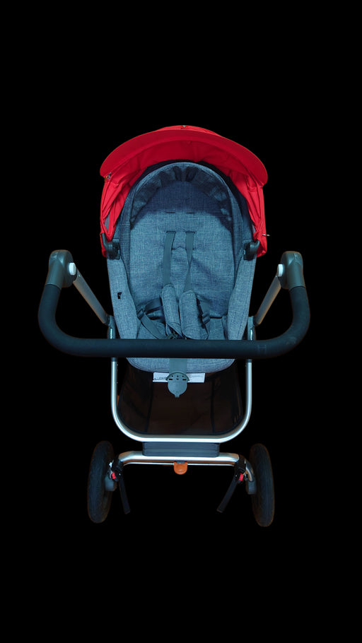 A Black Strollers & Accessories from Stokke in size Newborn for neutral. (Front View)