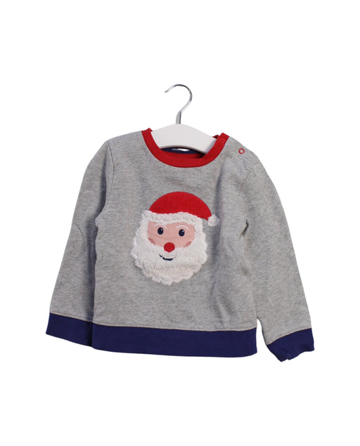 A Grey Crewneck Sweatshirts from Boden in size 2T for girl. (Front View)