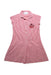 A Red Short Sleeve Dresses from Kellett School in size 4T for girl. (Front View)