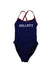 A Blue Swimsuits from Kellett School in size 4T for girl. (Front View)