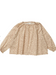 A Beige Long Sleeve Tops from Konges Sløjd in size 6-12M for girl. (Front View)