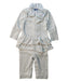 A Grey Long Sleeve Jumpsuits from Nicholas & Bears in size 6-12M for girl. (Front View)