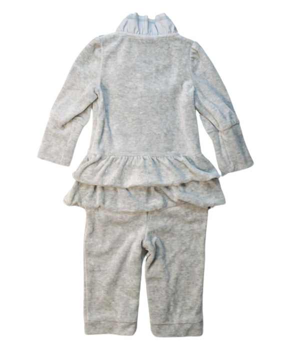 A Grey Long Sleeve Jumpsuits from Nicholas & Bears in size 6-12M for girl. (Back View)