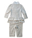 A Grey Long Sleeve Jumpsuits from Nicholas & Bears in size 6-12M for girl. (Back View)