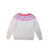 A Multicolour Knit Sweaters from Crewcuts in size 6T for girl. (Back View)