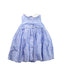 A Blue Sleeveless Dresses from Ralph Lauren in size 6-12M for girl. (Back View)