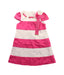 A Pink Short Sleeve Dresses from Nicholas & Bears in size 3T for girl. (Front View)