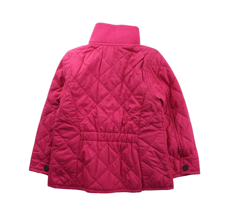 A Pink Puffer/Quilted Jackets from Ralph Lauren in size 2T for girl. (Back View)