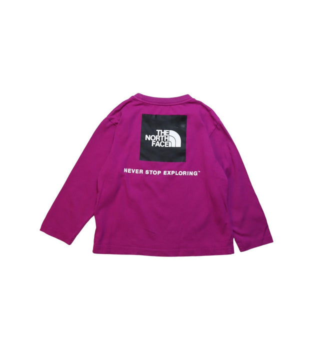 A Multicolour Long Sleeve T Shirts from The North Face in size 2T for neutral. (Back View)