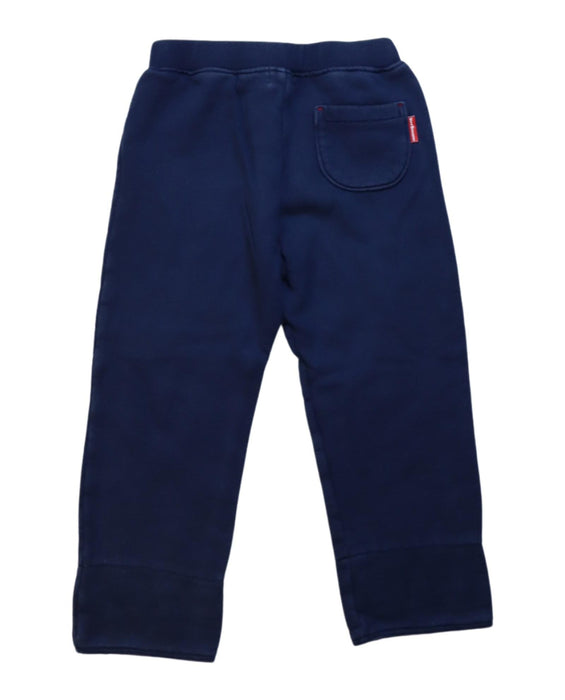 A Navy Casual Pants from Miki House in size 2T for girl. (Back View)