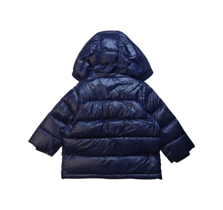 A Navy Puffer/Quilted Jackets from Nicholas & Bears in size 2T for neutral. (Back View)