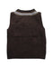 A Brown Sweater Vests from Jacadi in size 6T for boy. (Back View)