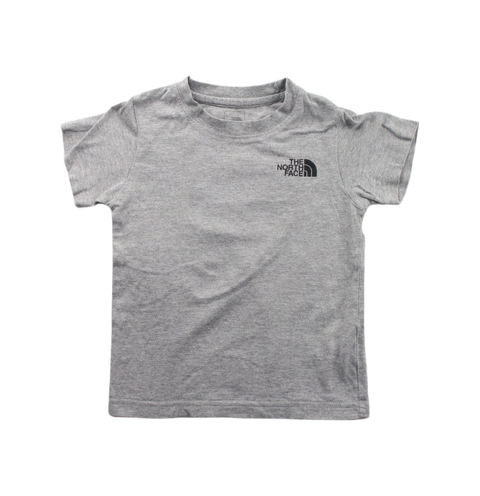 A Grey Short Sleeve T Shirts from The North Face in size 2T for boy. (Front View)