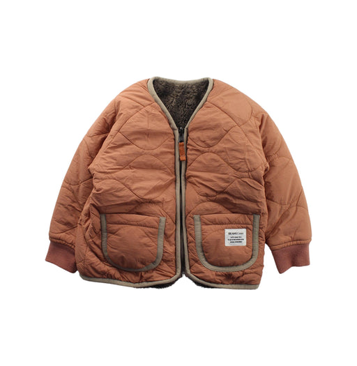 A Brown Lightweight Jackets from BEAMS in size 2T for boy. (Front View)