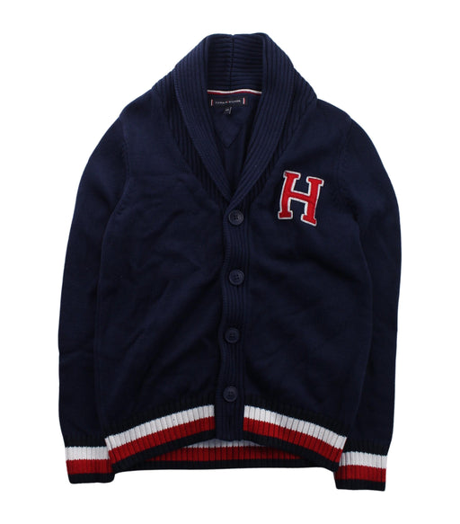 A Blue Cardigans from Tommy Hilfiger in size 8Y for boy. (Front View)