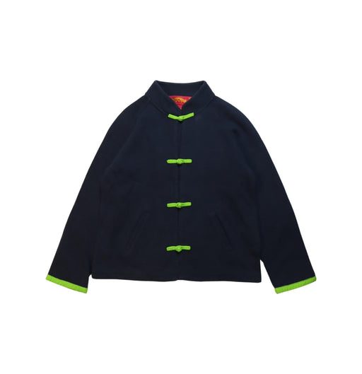 A Green Long Sleeve Tops from Shanghai Tang in size 6T for boy. (Front View)