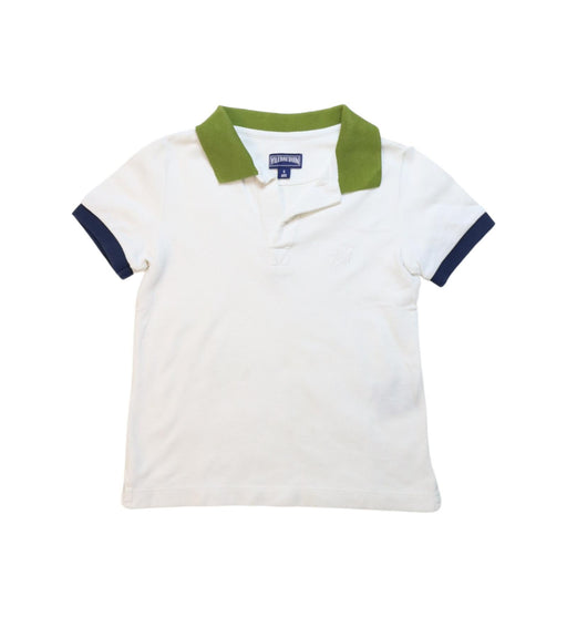 A Multicolour Short Sleeve Polos from Vilebrequin in size 6T for boy. (Front View)