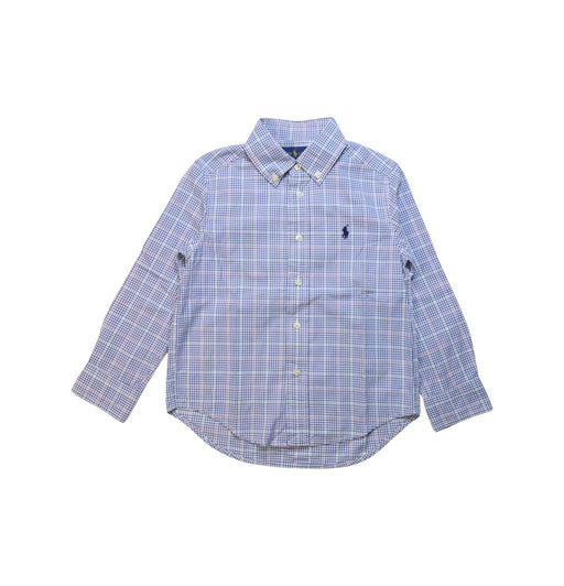 A Multicolour Long Sleeve Shirts from Ralph Lauren in size 4T for boy. (Front View)