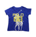 A Blue Short Sleeve T Shirts from Polo Ralph Lauren in size 2T for boy. (Front View)