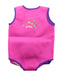 A Pink Wetsuits from Zoggs in size 12-18M for girl. (Back View)
