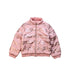 A Pink Puffer/Quilted Jackets from Guess in size 4T for girl. (Front View)