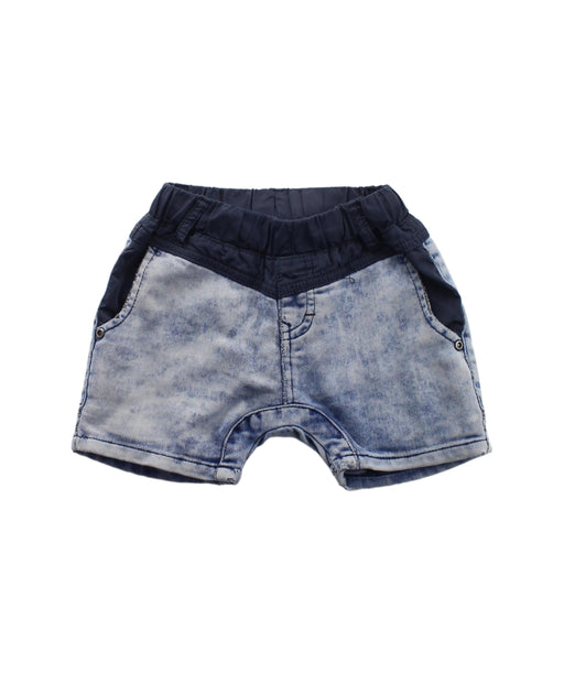 A Blue Shorts from Seed in size 2T for girl. (Front View)