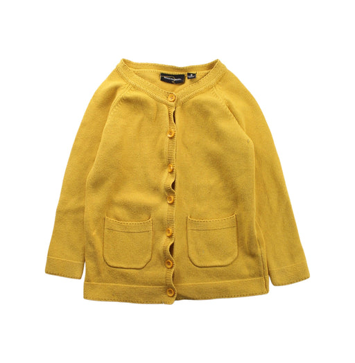 A Yellow Cardigans from Rock Your Kid in size 3T for girl. (Front View)
