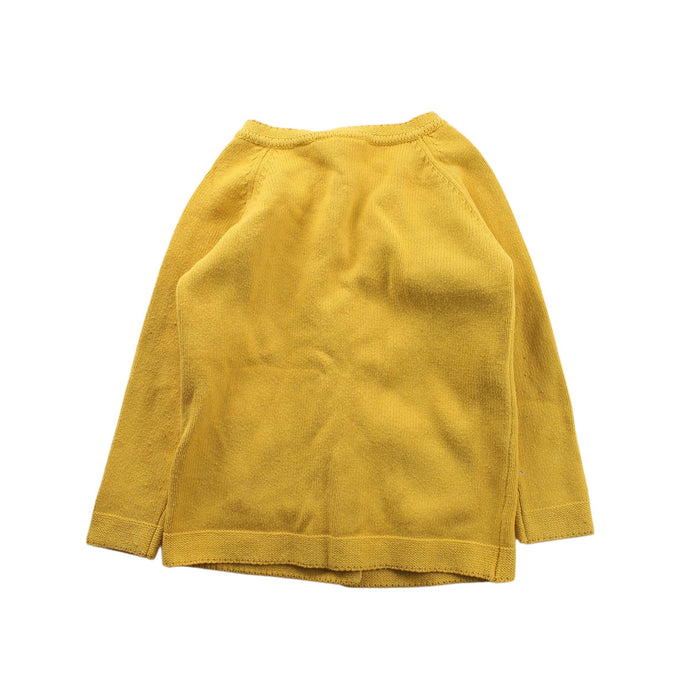 A Yellow Cardigans from Rock Your Kid in size 3T for girl. (Back View)