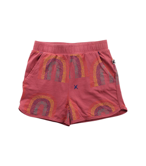 A Pink Shorts from Minti in size 6T for girl. (Front View)