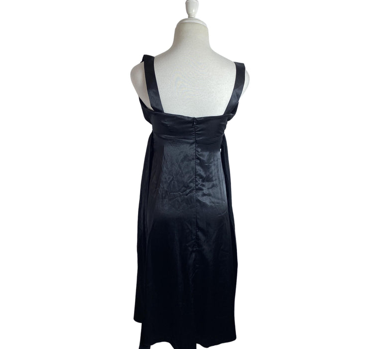 A Navy Sleeveless Dresses from Ripe in size XS for maternity. (Back View)
