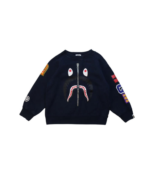 A Multicolour Crewneck Sweatshirts from BAPE KIDS in size 2T for boy. (Front View)