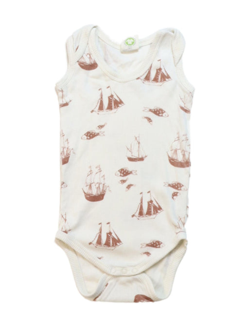 A Multicolour Sleeveless Bodysuits from Nature Baby in size 3-6M for neutral. (Front View)
