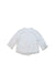 A White Long Sleeve Shirts from Bout'Chou in size 6-12M for boy. (Back View)