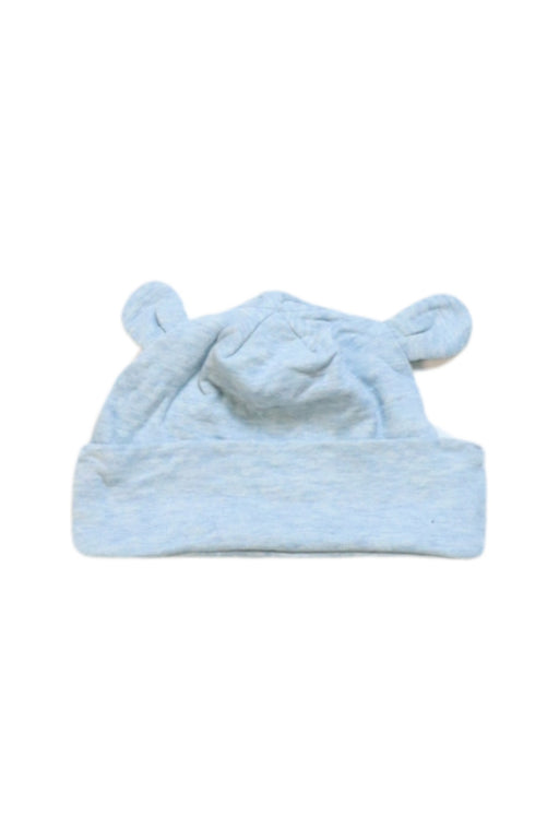 A Blue Beanies from Purebaby in size O/S for boy. (Front View)