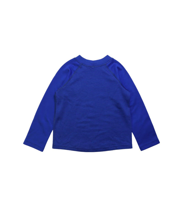 A Blue Active Tops from Patagonia in size 4T for boy. (Back View)