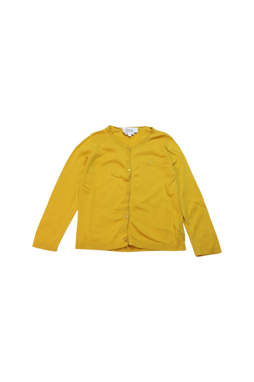 A Yellow Cardigans from Bonpoint in size 3T for girl. (Front View)